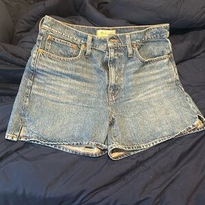 Madewell Relaxed Denim Mid-Length Shorts size 27